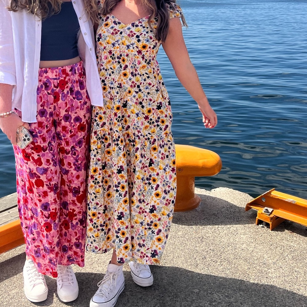 Floral maxi dress